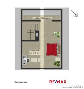 Grundriss Dachgeschoss