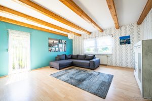 Wohnzimmer, Dachgeschoss (Anbau)