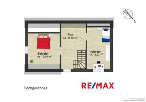 Grundriss Dachgeschoss