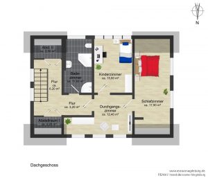 Grundriss Dachgeschoss