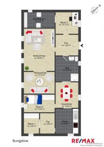 Bungalow unbemaßt