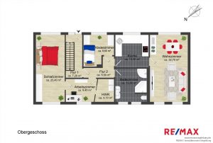 Grundriss Obergeschoss