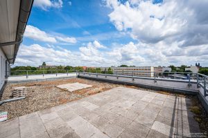 Dachterrasse mit Domblick
