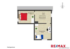 Grundriss Dachgeschoss