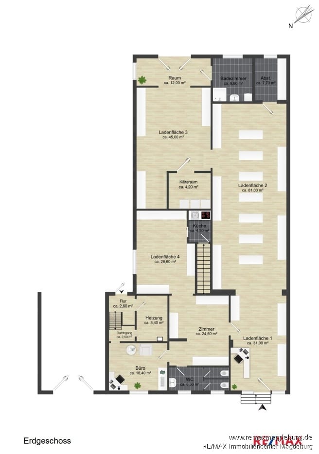 Grundriss Erdgeschoss