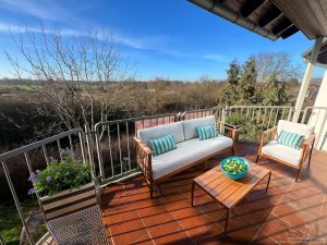 Balkon KI unterstützt