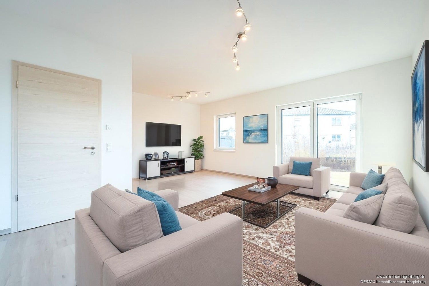 Wohnzimmer KI unterstützt