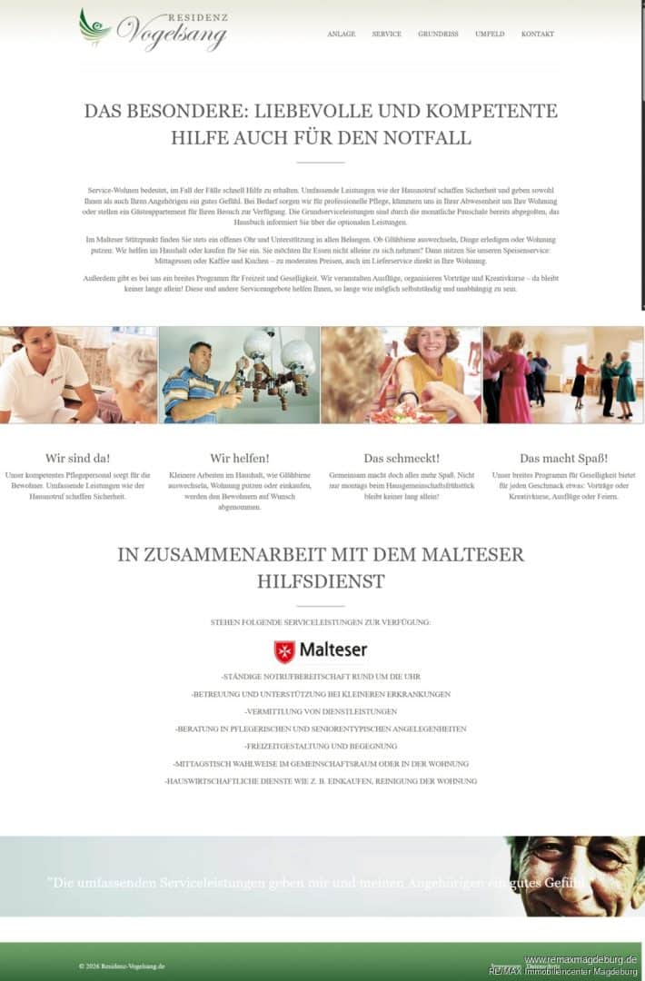 Servicewohnen - Unterstützung im Alltag - Quelle Malteser