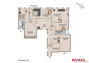 Grundriss Obergeschoss