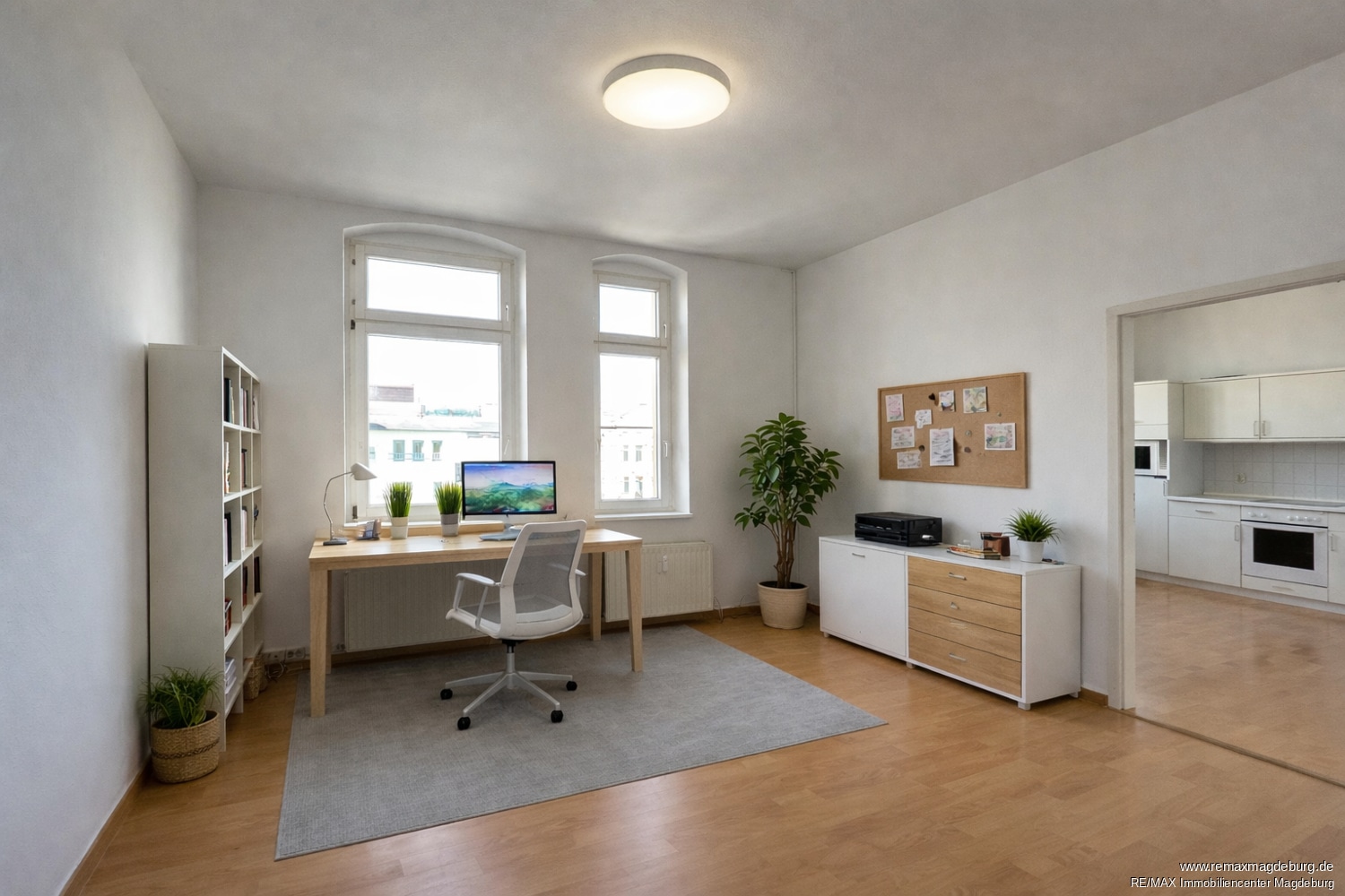 Arbeiten durch KI möbliert