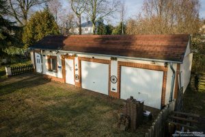 Garage mit Werkstatt