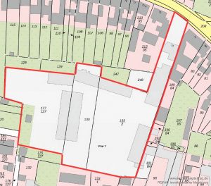 Auszug Liegenschaftskarte