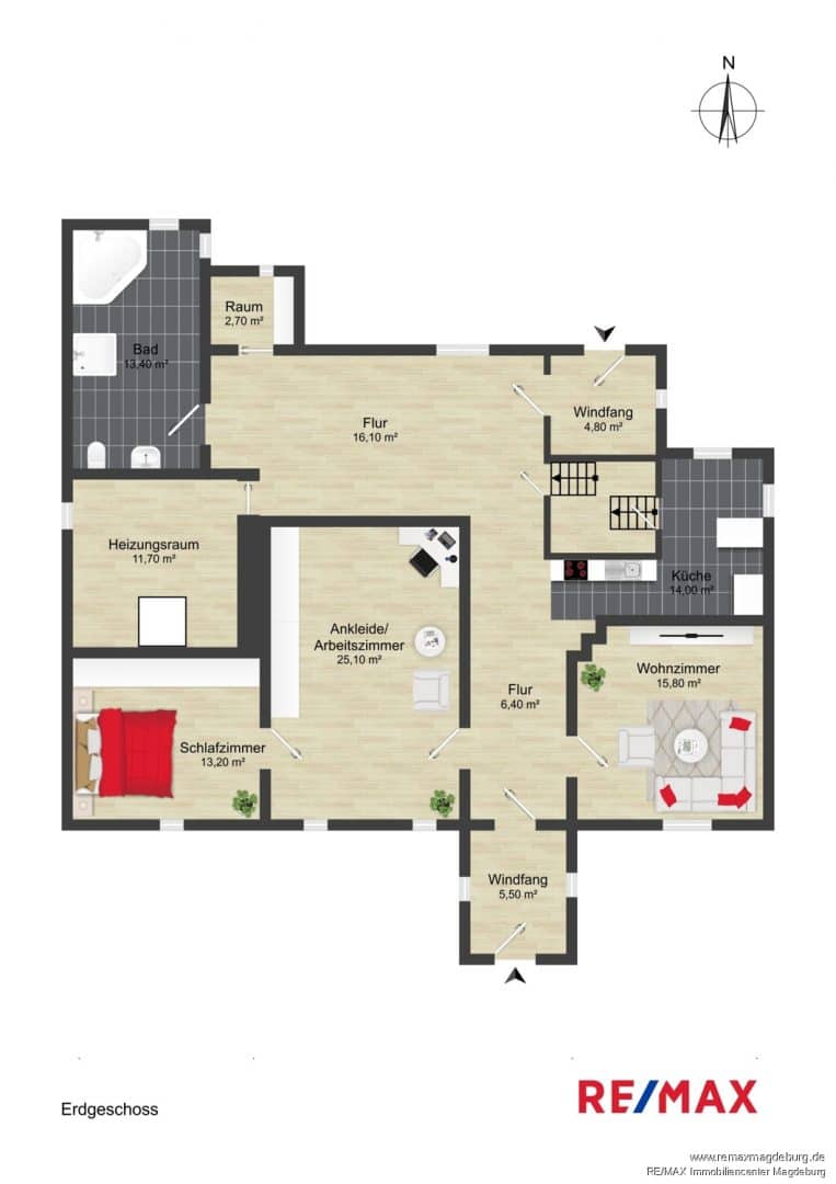 Grundriss Erdgeschoss