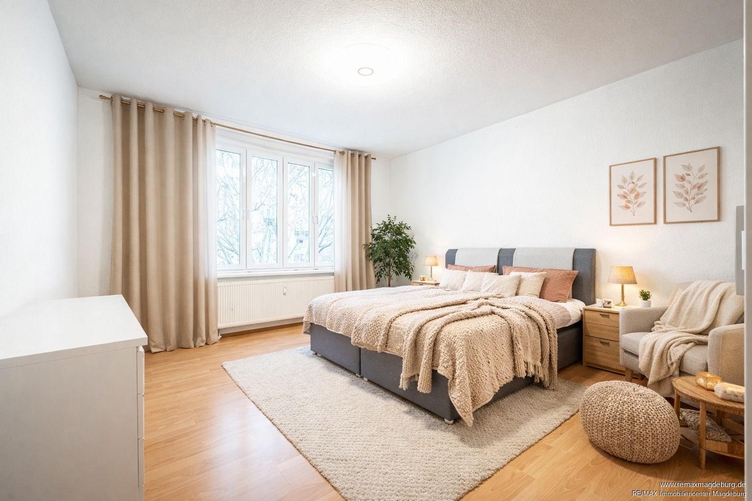 Schlafen - KI-möbliert