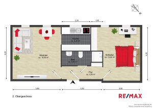 Grundriss 2.Obergeschoss