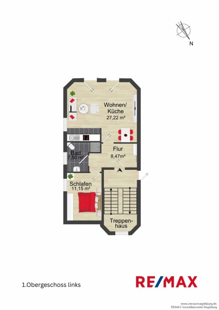 Zeitgemäß wohnen: Exklusive 2-Raum-Wohnung im Erstbezug - Photo 4