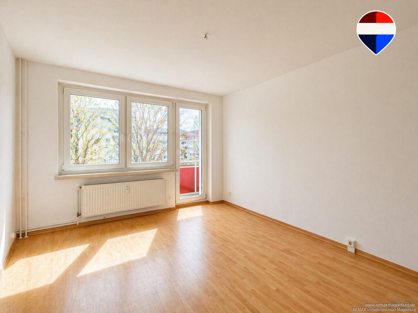 Gemütliche 3-R-Wohnung mit sonnigem Balkon und Tageslichtbad - Foto 1