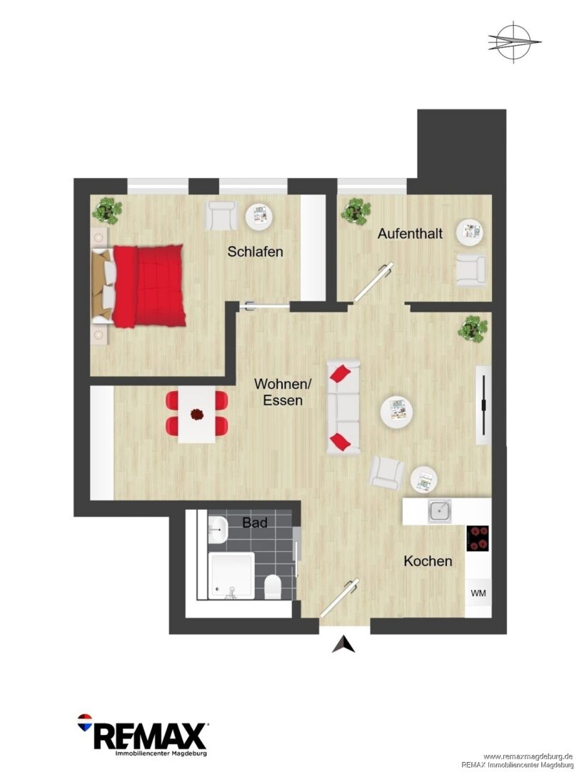 Grundriss WE33