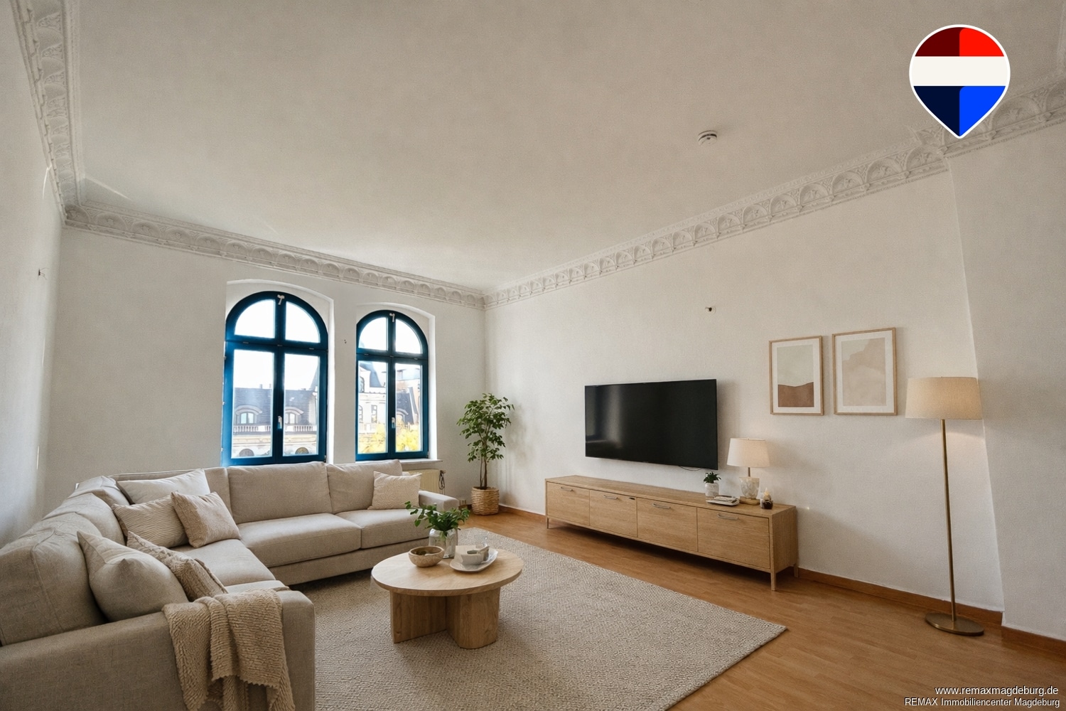 Über den Dächern der Stadt – Helle 3-Zimmer-Wohnung mit Aufzug in Altstadtlage - Photo 1