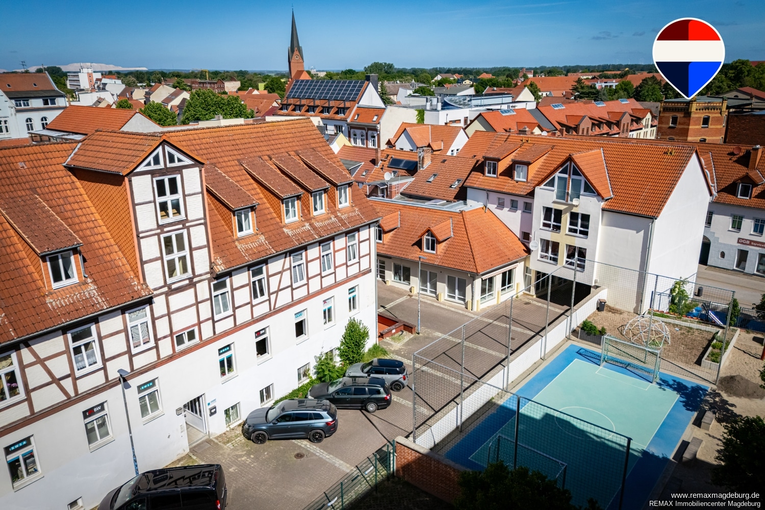 Außenansicht Jacobistraße & Schartauer Straße
