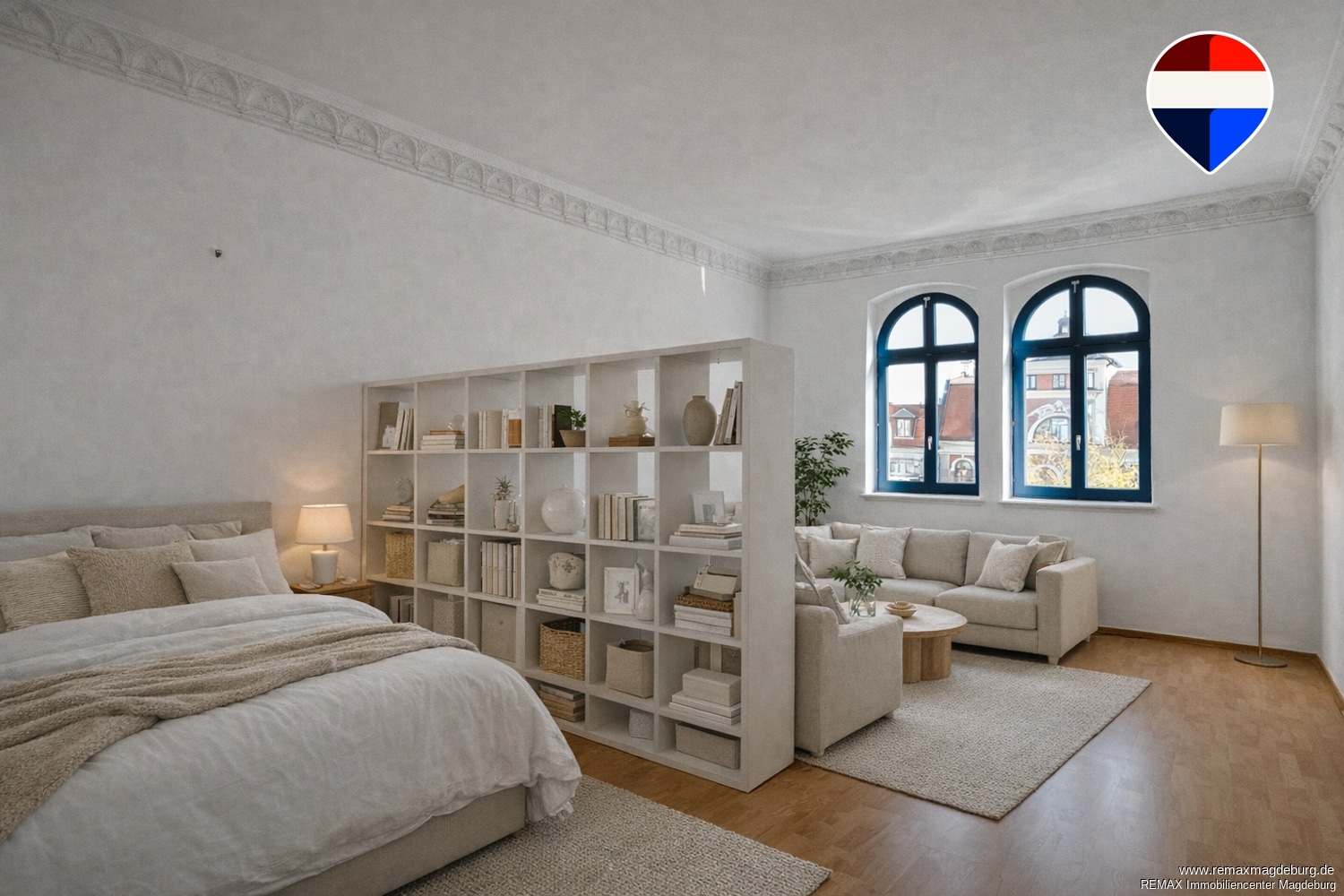 Über den Dächern der Stadt – Helle 3-Zimmer-Wohnung mit Aufzug in Altstadtlage - Photo 2