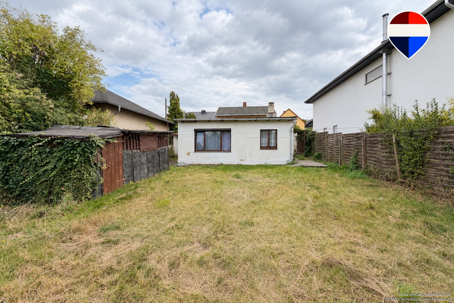 Hausansicht vom Garten