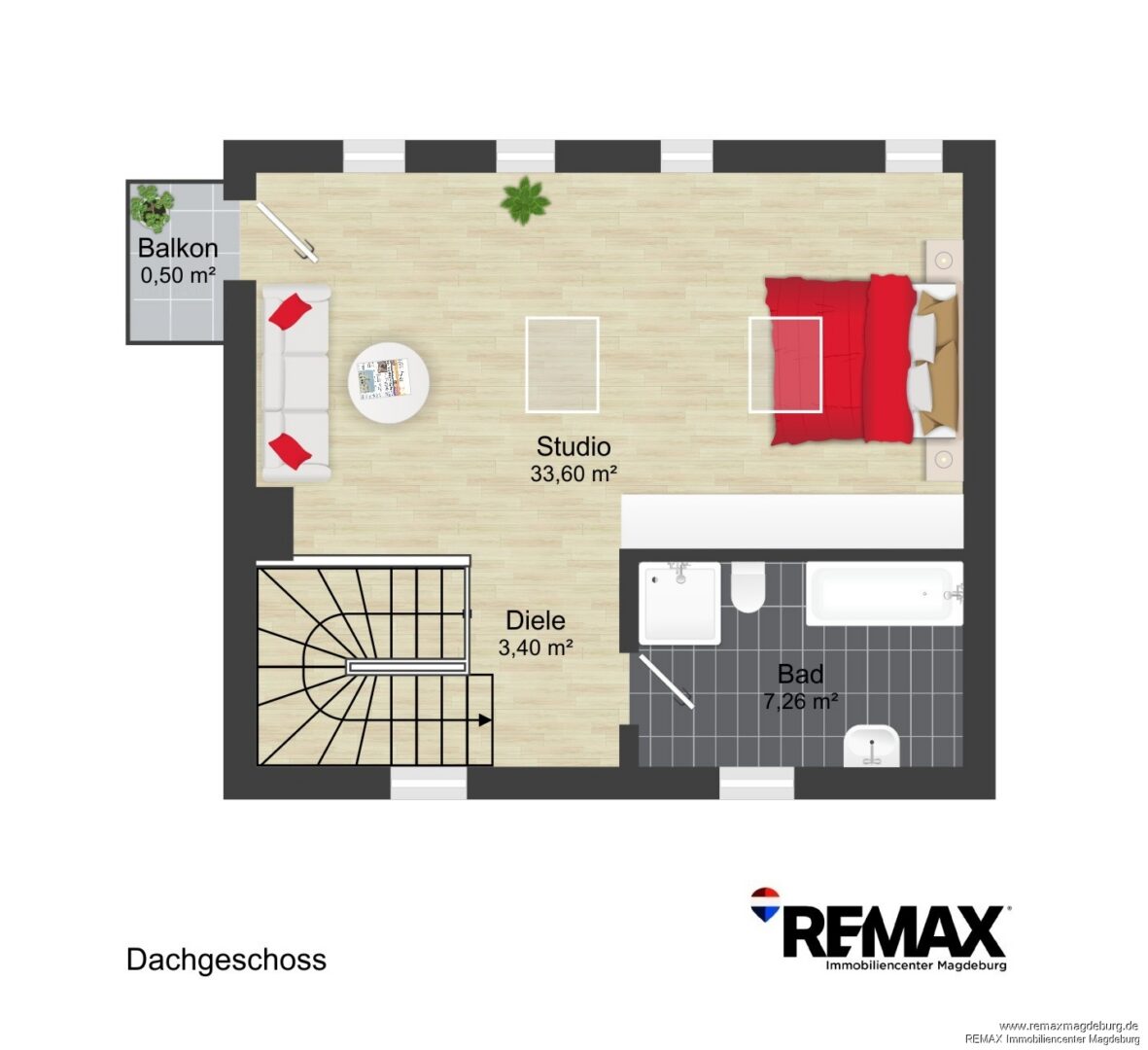 Grundriss DG