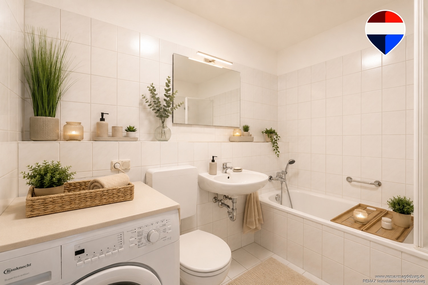 Badezimmer- KI unterstüzt