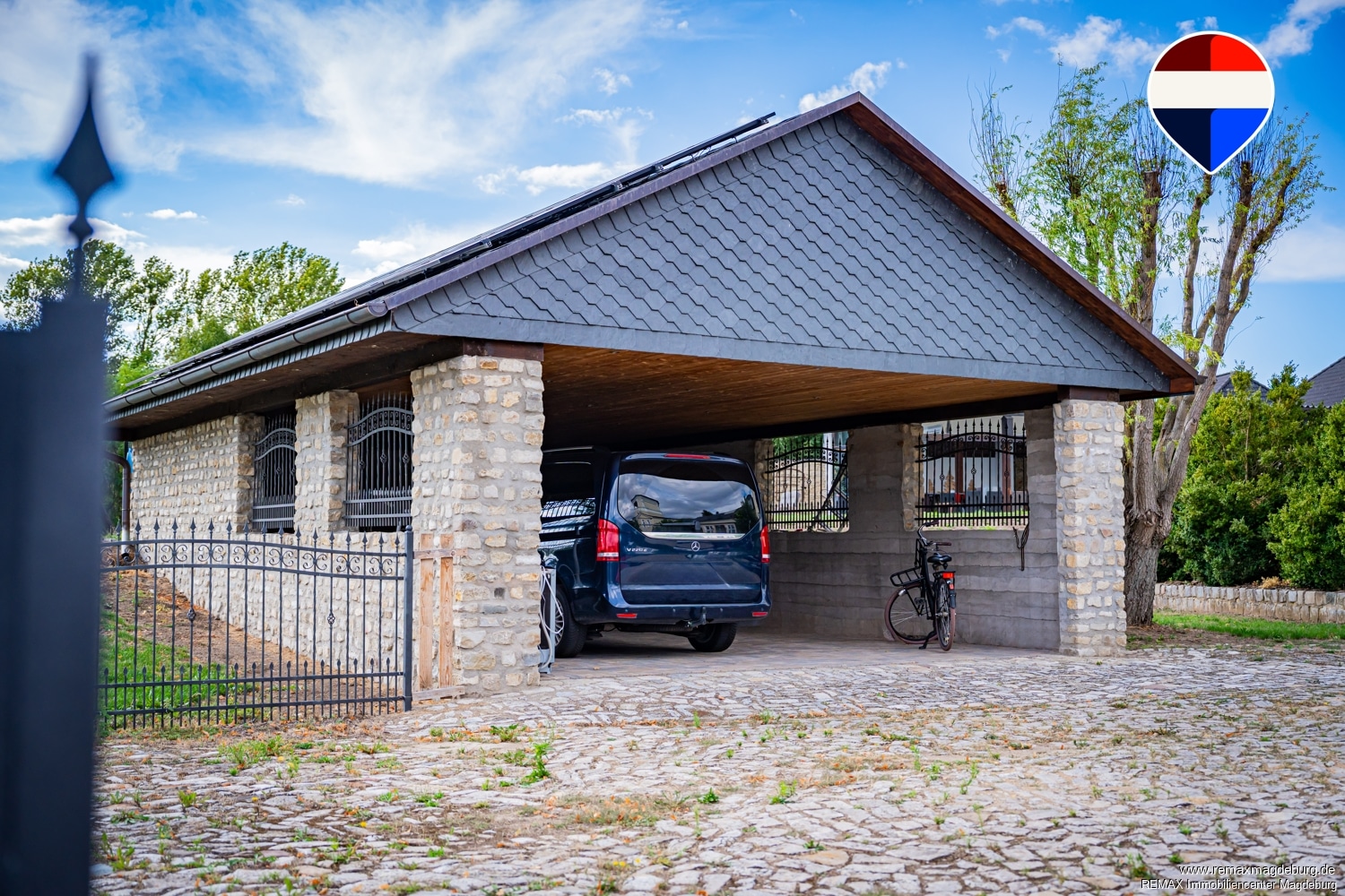Doppel-Carport