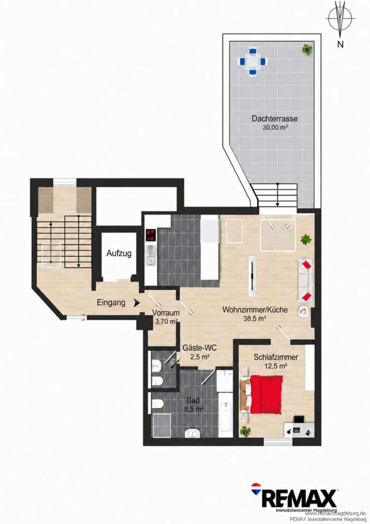 Grundriss DG rechts