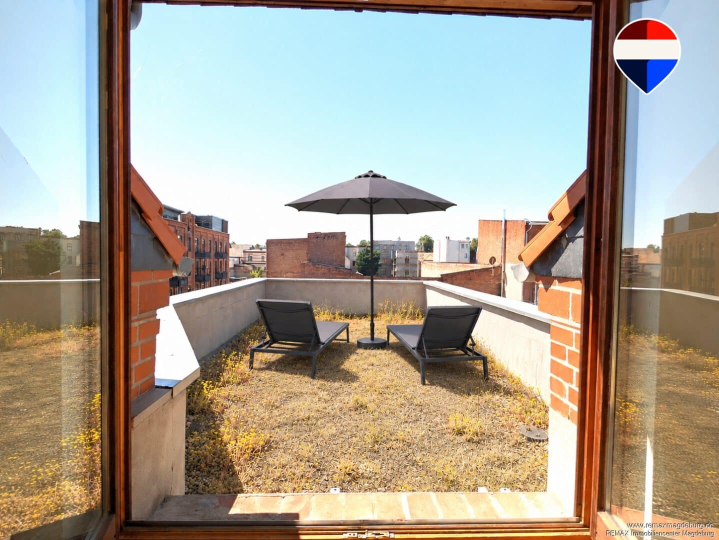 Dachterrasse - KI-Visualisierung